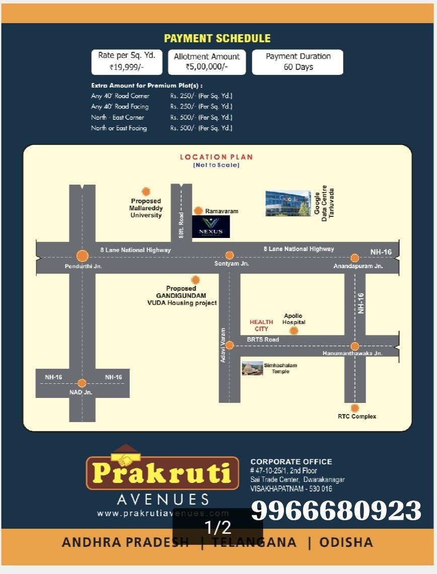 Prakruti Avenues Pvt. Ltd. is lunching the prestigious venture NEXUS