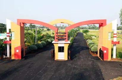 Residential plots for sale in Dakamarri, NRI Royal Dakamri Vizianagaram Highway Facing Layout,