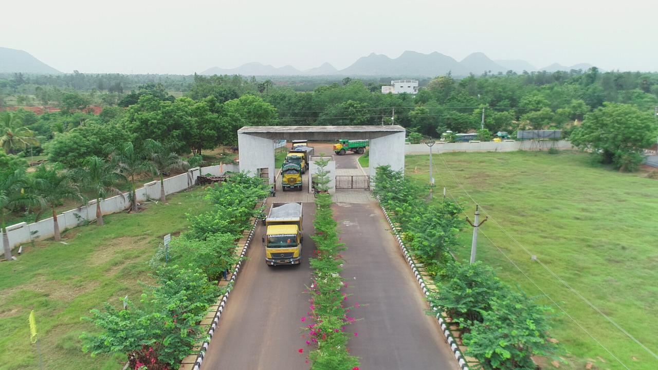 NANDANAVANAM SATVIKA DUVVADA  Open plots near Duvvada Railway Station