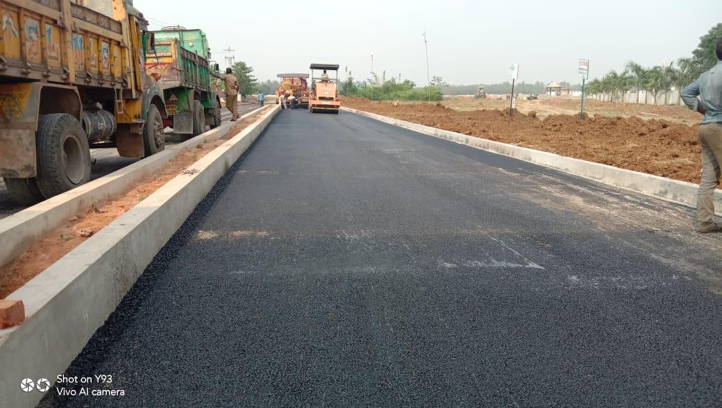 NANDANAVANAM SATVIKA DUVVADA  Open plots near Duvvada Railway Station