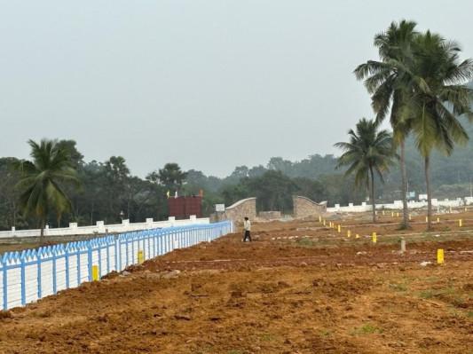 Leo Valley open plots for sale, Pinagadi, Residential plots near Pinagadi, VMRDA approved plots Pinagadi,