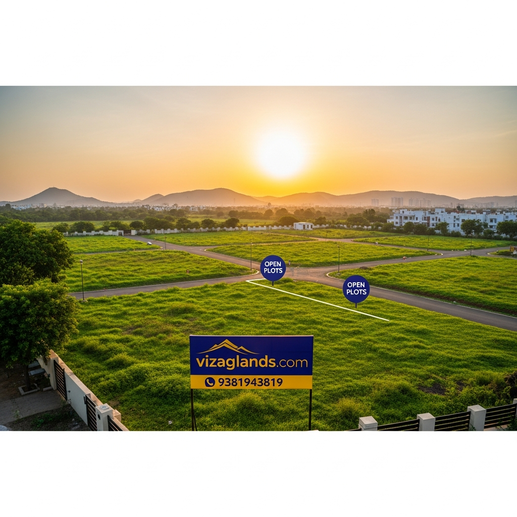 Plots In Madhurawada, Residential plots in Shivasakthi Nagar, Madhurawada open plots for sale
