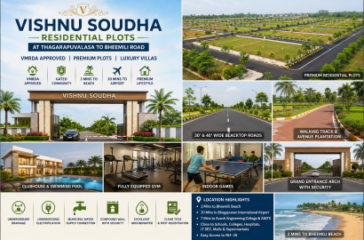 VILLA PLOTS IN BHEEMIL, PREMIUM RESIDENTIAL PLOTS AT THAGARAPUVALASA