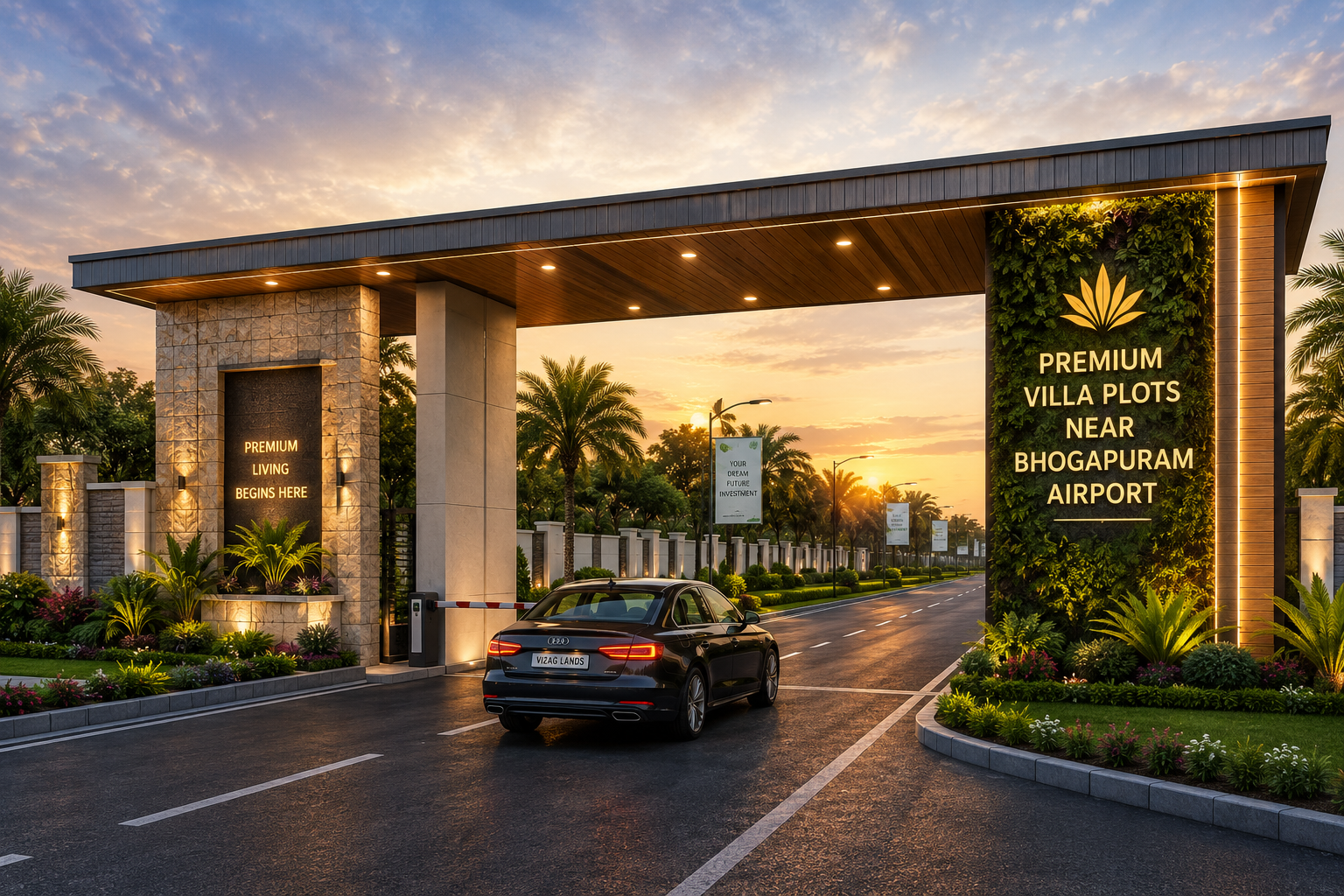 RESIDENTIAL PLOTS IN BHOGAPURAM, VMRDA APPROVED PLOTS IN BHOGAPURAM