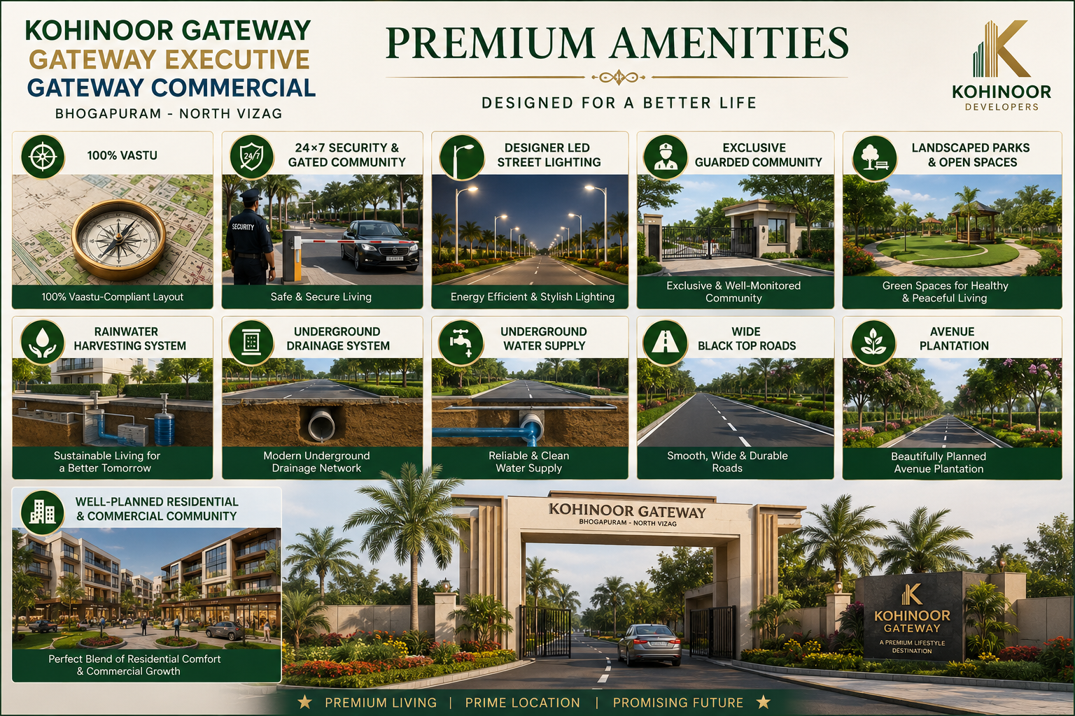 PREMIUM PLOTS IN BHOGAPURAM, OPEN PLOTS NEAR BHOGAPURAM AIRPORT