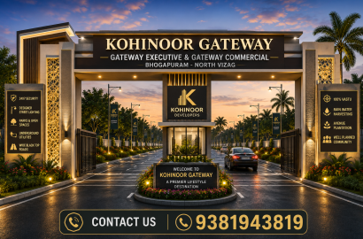 PREMIUM PLOTS IN BHOGAPURAM, OPEN PLOTS NEAR BHOGAPURAM AIRPORT