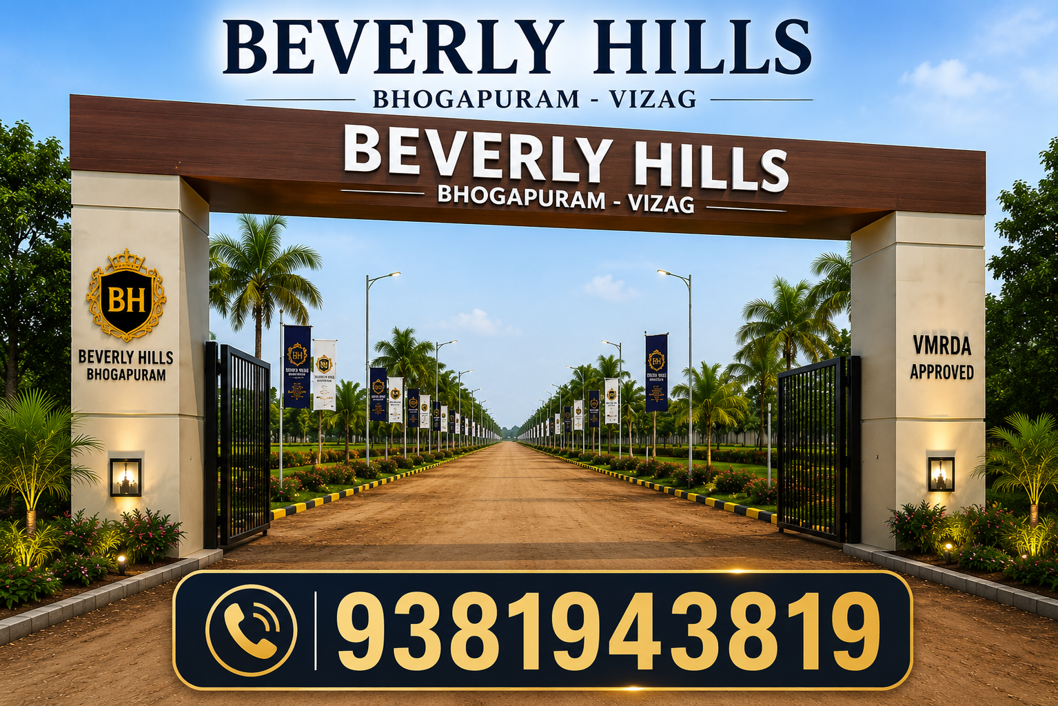 VMRDA & RERA APPROVED PLOTS IN VIZAG, PREMIUM RESIDENTIAL PLOTS IN VIZAG