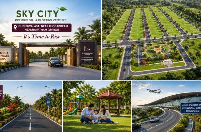 PLOTS IN BHOGAPURAM, PLOTS NEAR BHOGAPURAM AIRPORT, VMRDA PLOTS IN BHOGAPURAM