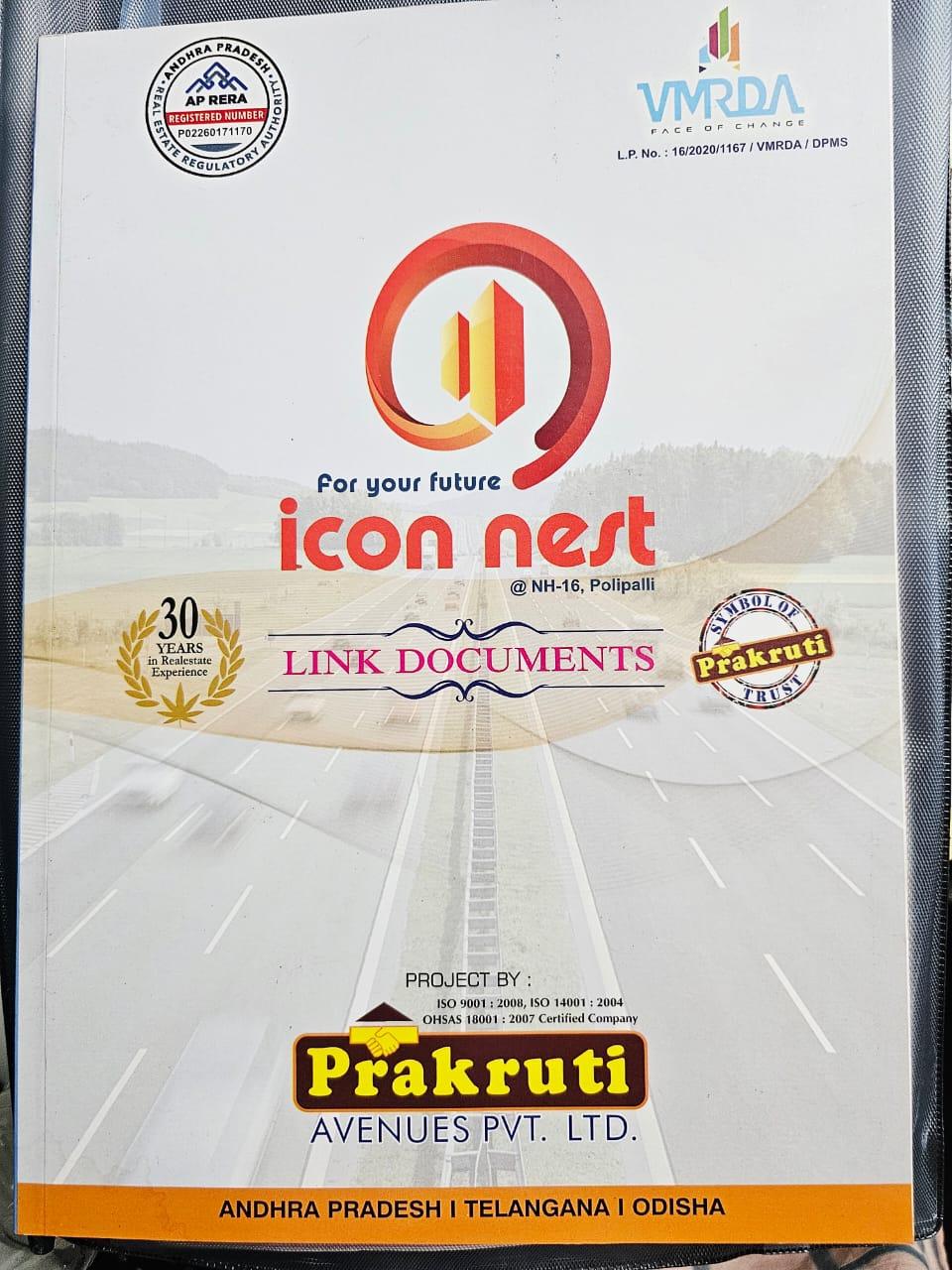 Prakruti Icon Nest Bhogapuram,Plots in Bhogapuram, Vuda Plots in Bhogapuram