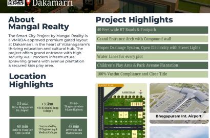 PLOTS IN JONNADA, GATED COMMUNITY PLOTS IN VIZIANAGARAM