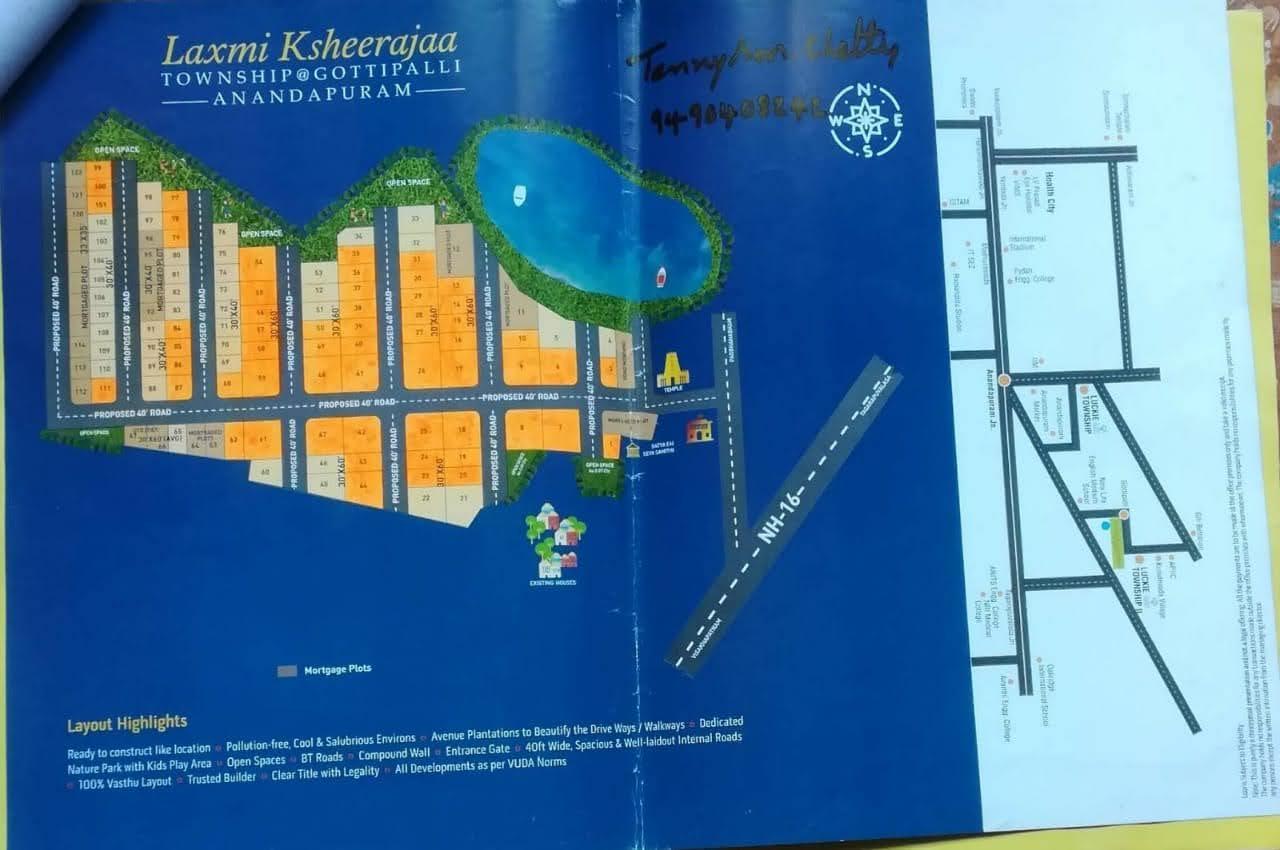 Prime VUDA-Approved Residential Plot for Sale in Anandapuram