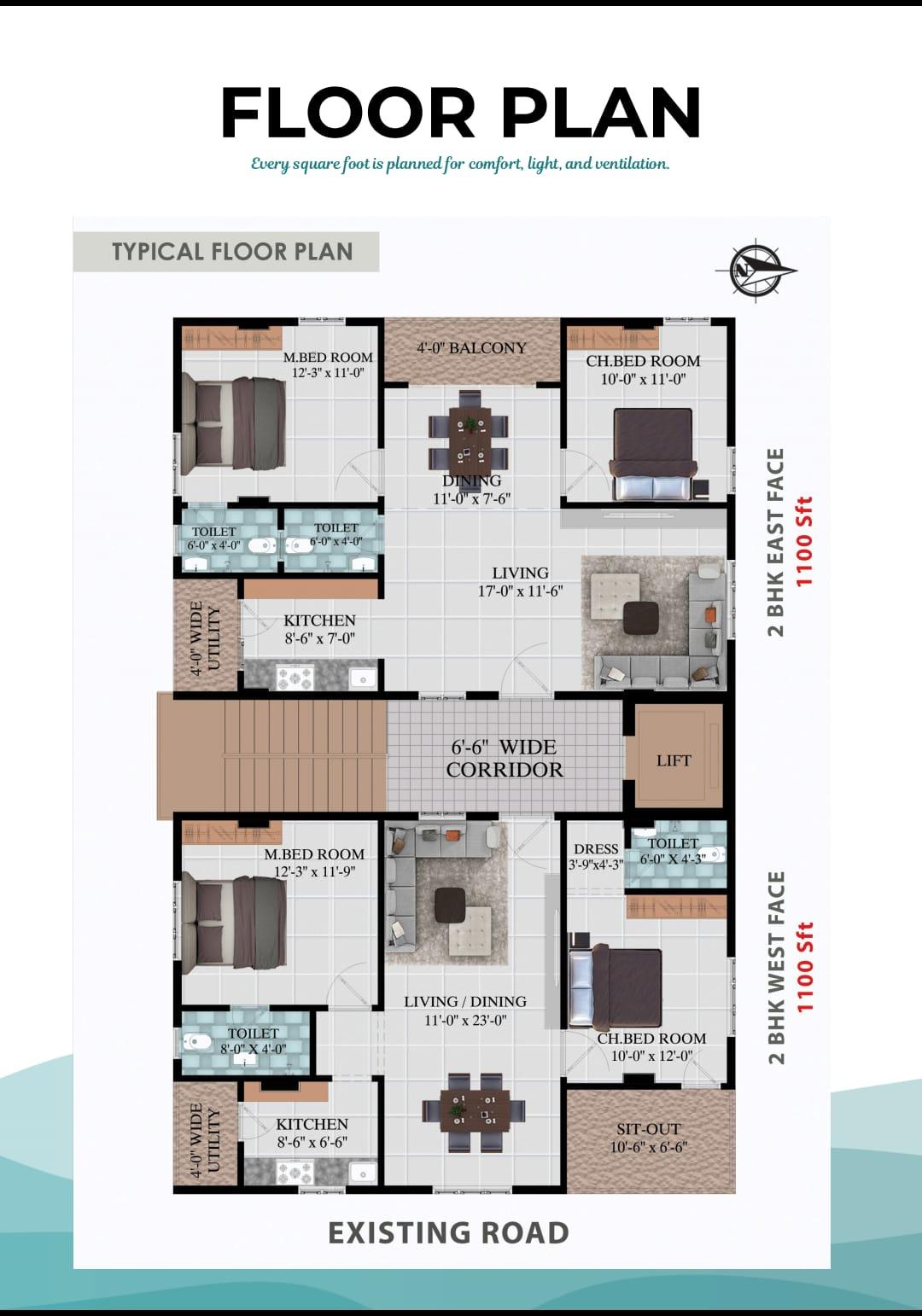 ASK PROPERTIES YENDADA FLATS FOR SALE, FLATS FOR SALE IN YENDADA