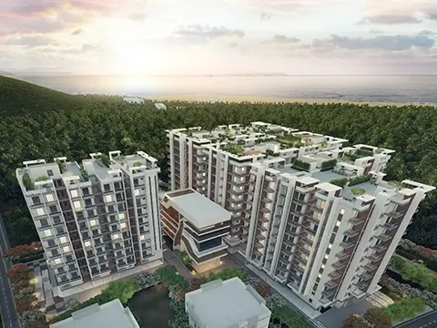 2BHK FLATS FOR SALE AT YENDADA Luxury 2BHK apartments in Yendada | Gated community flats in Yendada