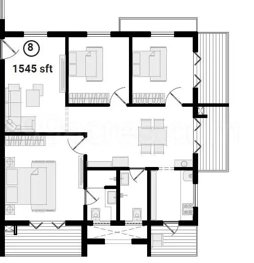 2BHK FLATS FOR SALE AT YENDADA Luxury 2BHK apartments in Yendada | Gated community flats in Yendada