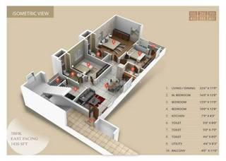 FLATS IN KOMMADI ,FLATS FOR SALE AT KOMMADI