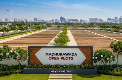 VMRDA-APPROVED PLOTS IN MADHURAWADA, RESIDENTIAL PLOTS AT IT SEZ MADHURAWADA