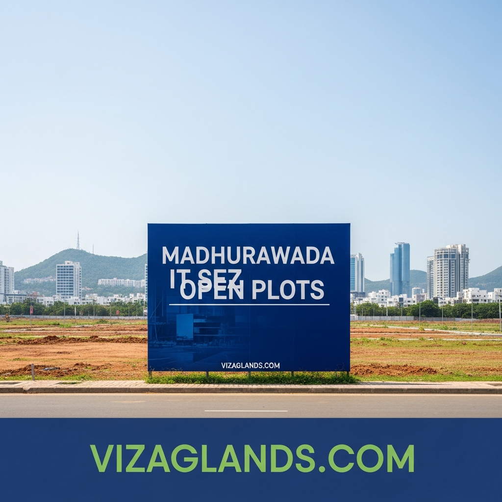 VMRDA-APPROVED PLOTS IN MADHURAWADA, RESIDENTIAL PLOTS IN  IT SEZ MADHURAWADA
