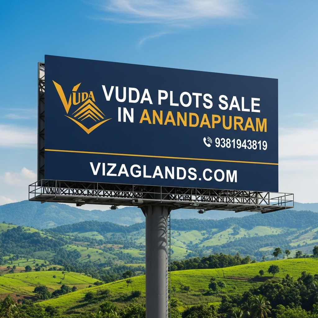 VUDA PLOTS  FOR SALE AT ANANDAPURAM, CMR Layout  Gambhiram , Anandapuram ,CMR Hill Side Layout  Gambhiram , Anandapuram
