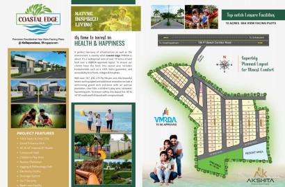 plots in Bhogapuram ,VMRDA approved plots in Bhogapuram,  AKSHITA PROPERTIES Coastal Edge,  Bhogapuram Beach corridor plots