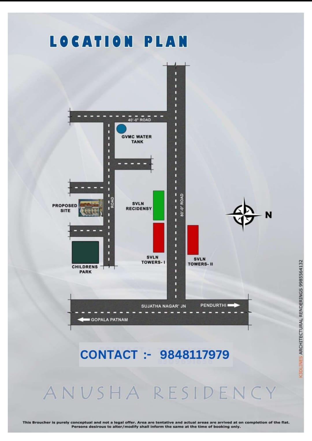 RESIDENTIAL FLATS KRISHNARAYAPURAM / Flats for sale in Vepagunta Sujatha Nagar