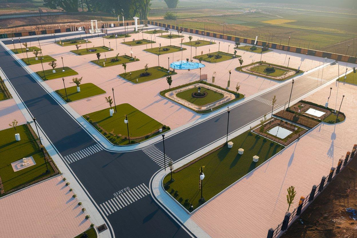 GR Aero City Bhogapuram, Highway-facing plots in Bhogapuram, VMRDA Layouts Bhogapuram