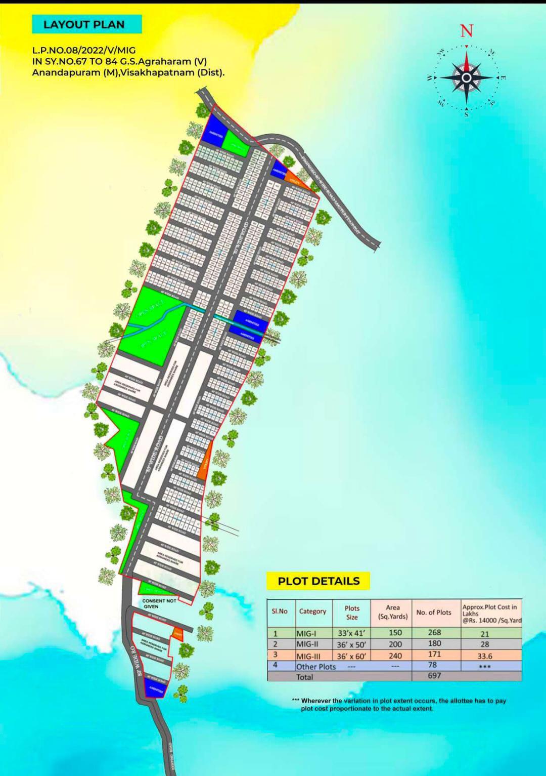 NTR Smart Township VMRDA – Residential Plots