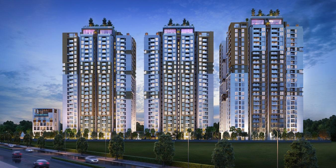 MK ONE BUILDERS LUXURIOUS  FLATS For Sale In Yendada