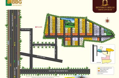 BEVERLY HILLS BHOGAPURAM, PLOTS IN BHOGAPURAM