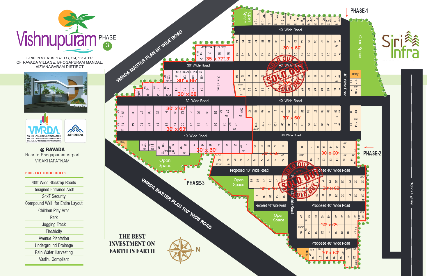 PLOTS IN BHOGAPURAM, PLOTS FOR SALE IN BHOGAPURAM,PLOTS IN BHOGAPURAM VIZAG