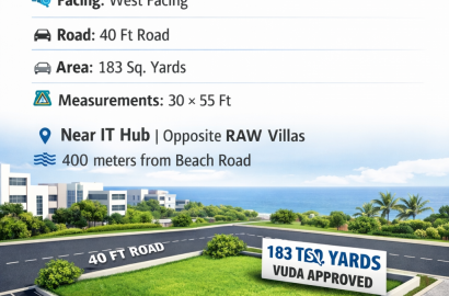 SITE FOR SALE IN THARAKARAMA LAYOUT, SITE FOR SALE IN PEDHA RUSHIKONDA
