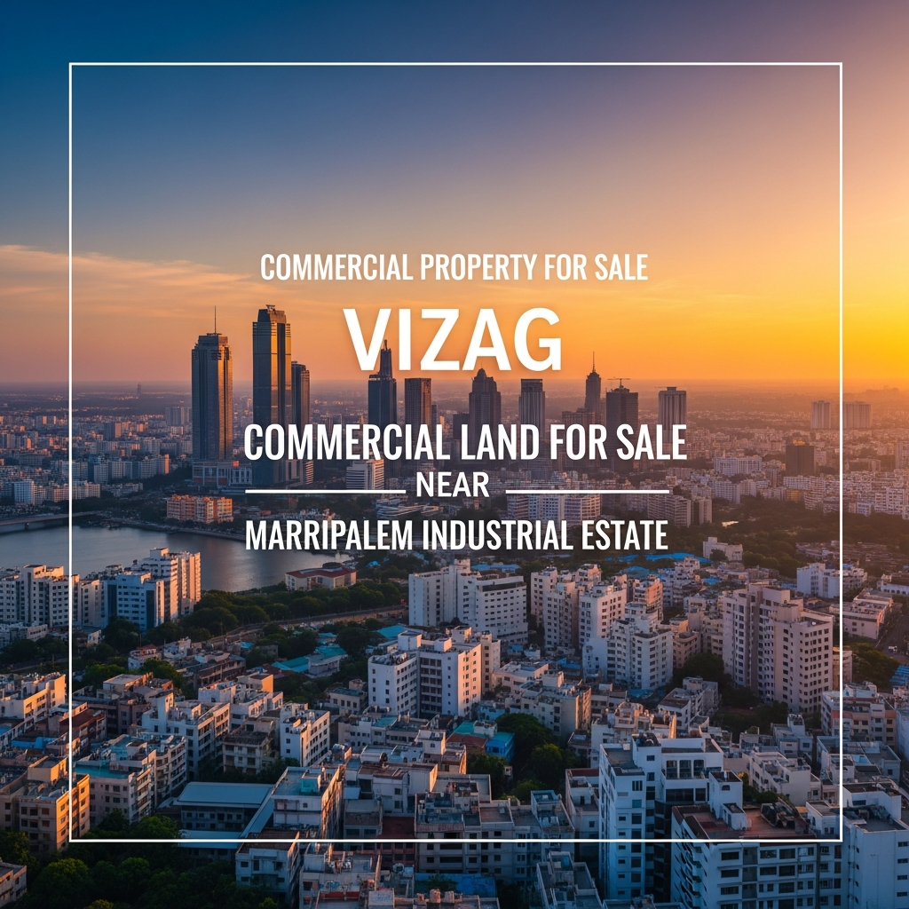 commercial property for sale in visakhapatnam, Commercial land for sale Marripalem Industrial Estate,