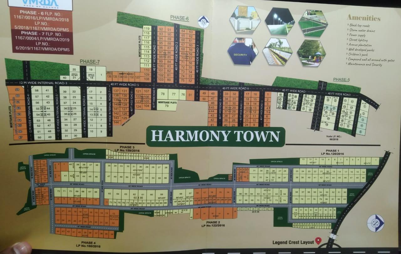 Harmony Town plots for sale,Rajula Thallavalasa plots for sale" Residential plots in Rajula Thallavalasa" Plots for sale in Anandapuram"