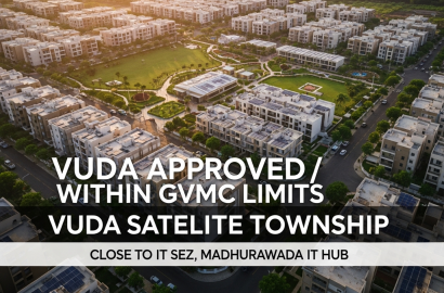 Madhurawada plots for sale ,VUDA plots in Madhurawada ,Residential plots in Madhurawada Vizag
