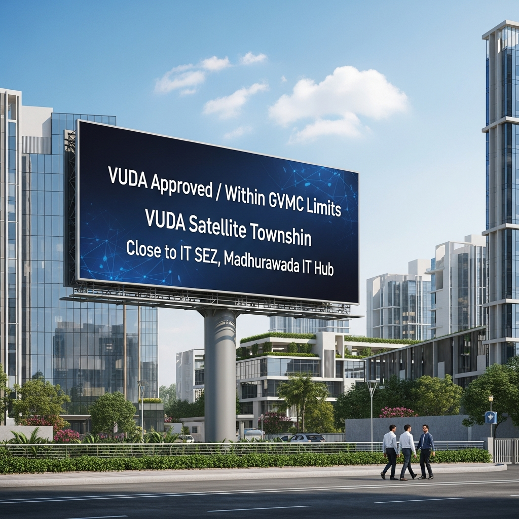 Residential Plot for Sale  Madhurawada,Plots near Cognizant IT SEZ Visakhapatnam  Madhurawada IT SEZ , plots near IT Hills Madhurawada  VUDA layouts near IT Corridor, Vizag