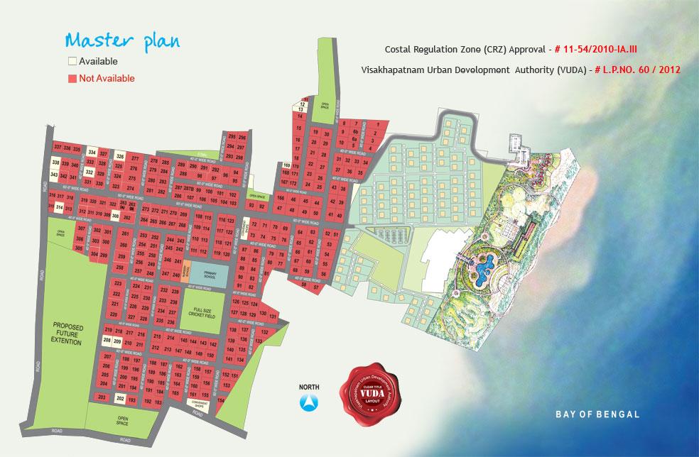 Sunray Beachfront Plot for Sale, Bhogapuram Beachfront Plots, Sea View Plots for Sale Bhogapuram