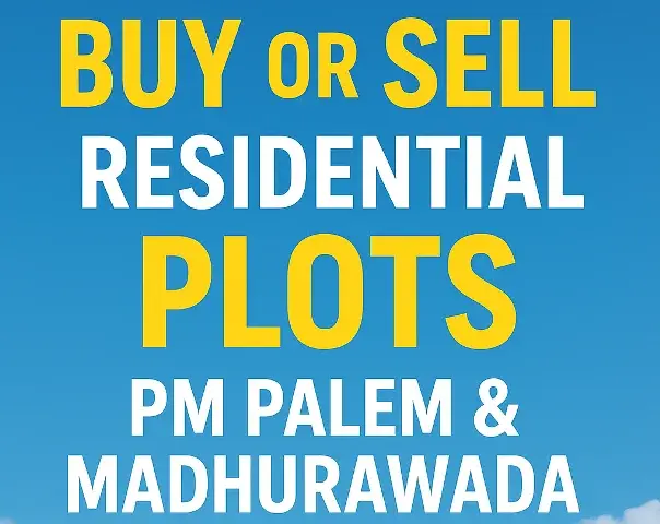 Plots for sale in Madhurawada  Residential plots in Madhurawada,Sri Krishna Nagar Layout  Plots Sale