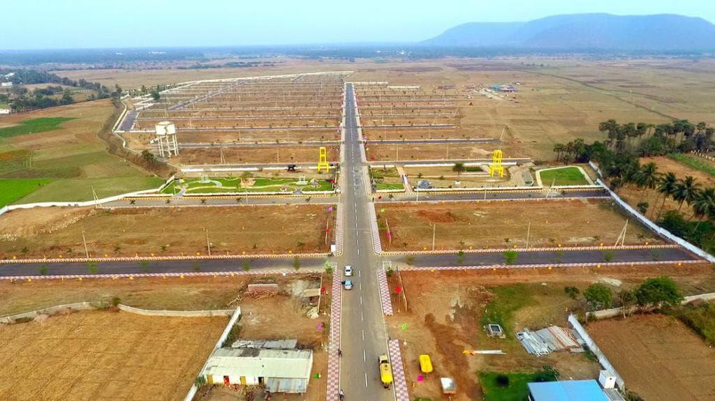 Plots in Polipalli, Peram Aditya Grand Layout, Bhogapuram,Gated community plots Visakhapatnam