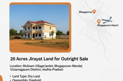 Lands for sale near Bhogapuram ,Mukkam Lands for sale near Bhogapuram