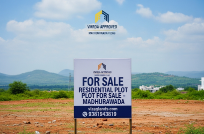 OPEN PLOTS FOR SALE IN MADHURAWADA, premium plots in Madhurawada VMRDA approved land in Vizag