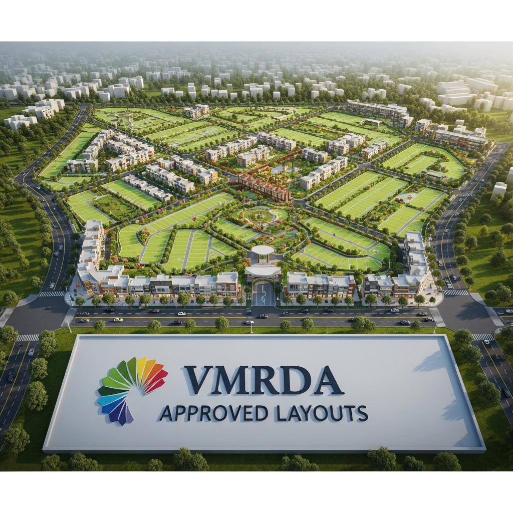 VUDA plot for sale in Madhurawada , VUDA-approved plots in Madhurawada , Madhurawada plots for sale