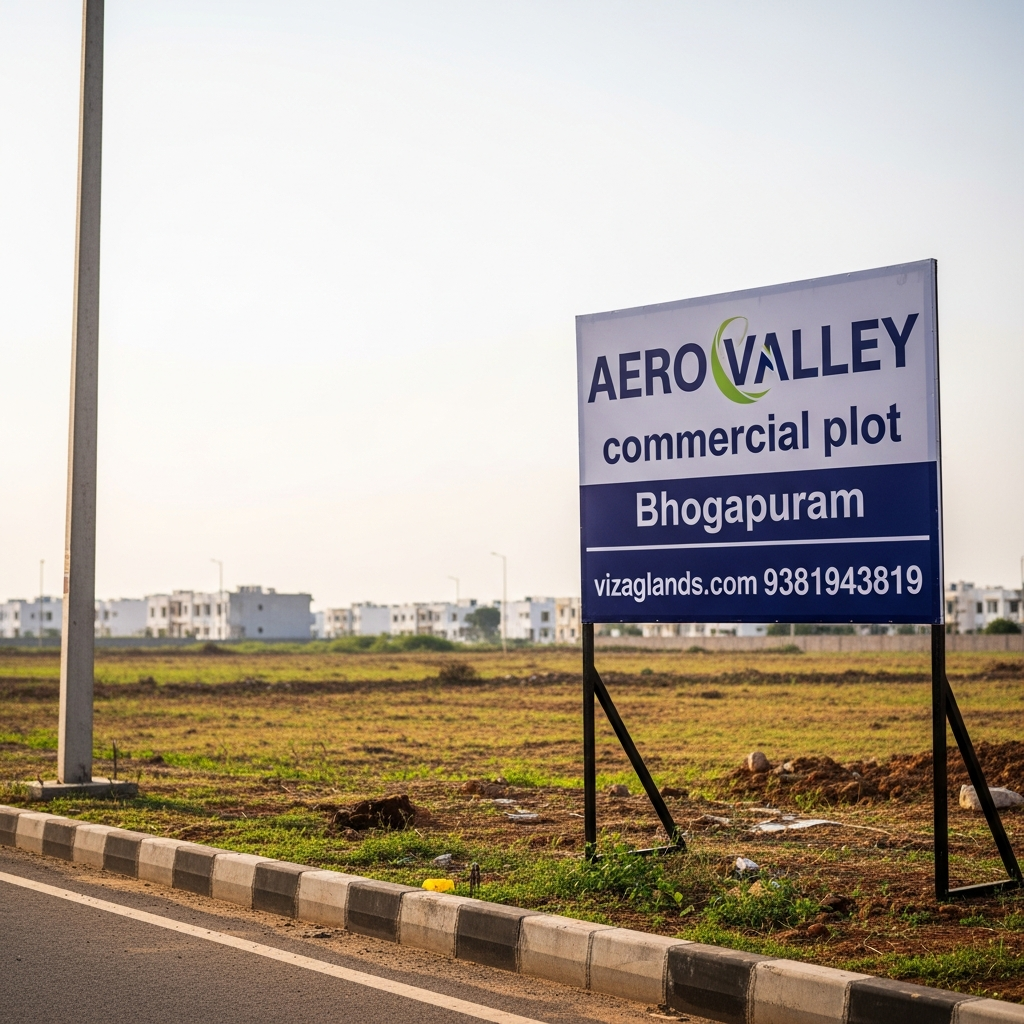 Aero Valley Commercial plot bhogapuram, RERA approved plots in Bhogapuram, Commercial plots in Bhogapuram