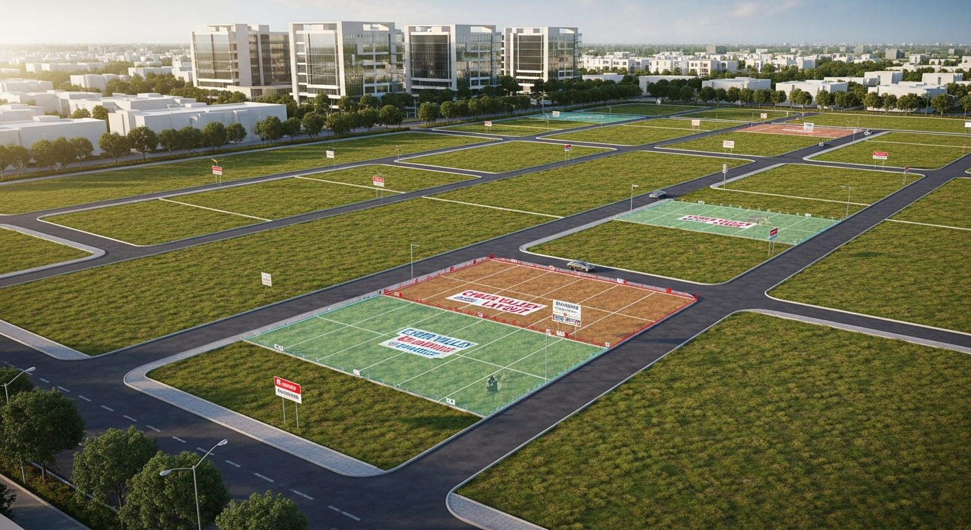 Plots In Madhurawada, Cyber Valley Layout, Madhurawada.CyberValleyMadhurawada