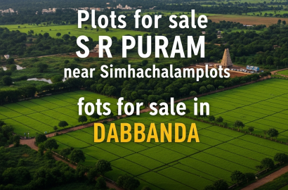 S.R. Purama Plot for Sale ,Plots for sale near Simhachalam ,VMRDA approved plots near Simhachalam  Plots  for sale in Dabbanda