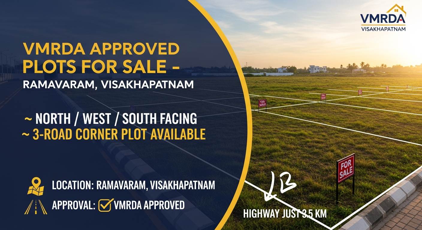 Plots in Gandigundam,  Residential plots in Gandigundam Vizag, Open plots for sale near Gandigundam