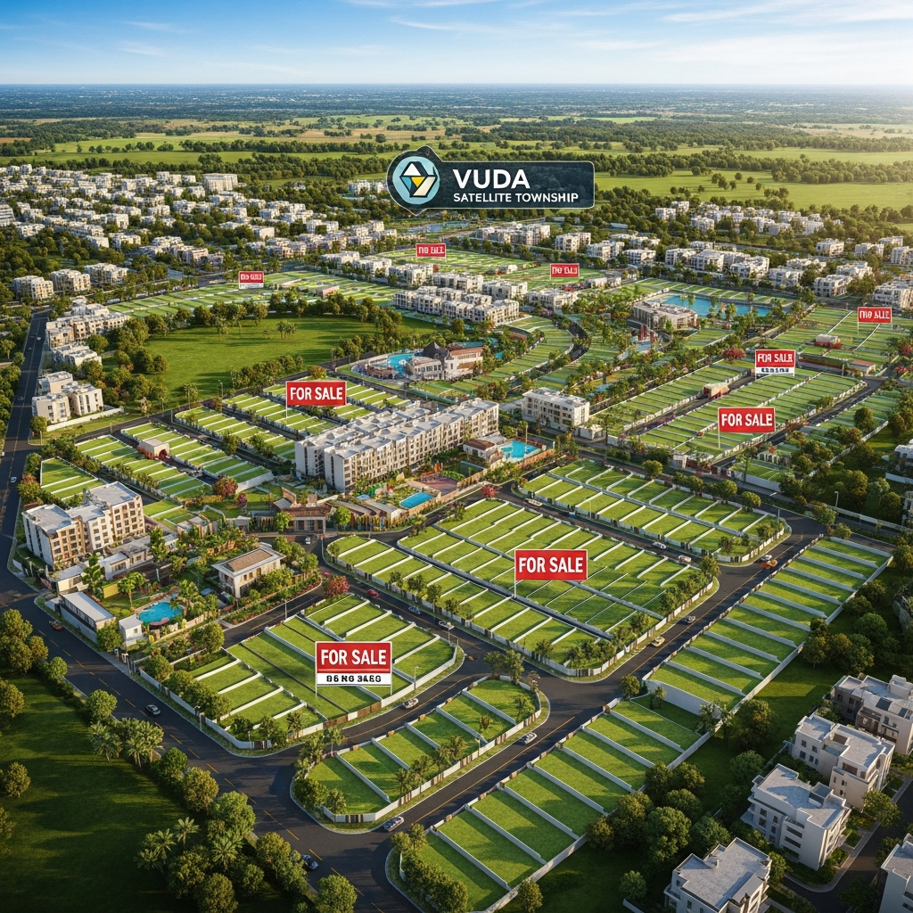Plot for sale in Kapuluppada  Kapuluppada satellite township plots , plots in Kapuluppada layout,  Residential plots for sale Kapuluppada